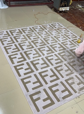 广州手工定制地毯，佛山手工定制地毯，芬迪地毯