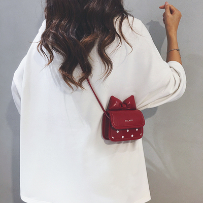 玲澜五色时尚小众迷你斜挎口红包