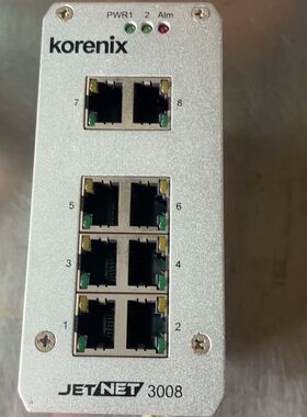 korenix 工业交换机 JETNET 3008 拆机下来