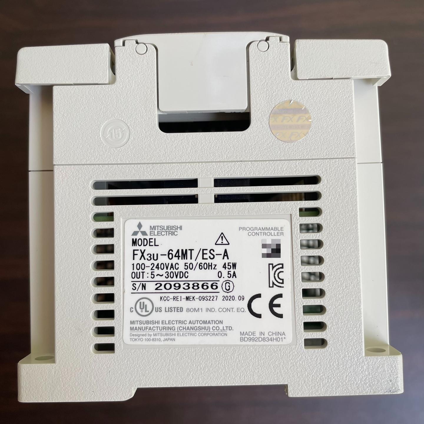 FX3U-64MT/ES-A  拆机 功能已测完好