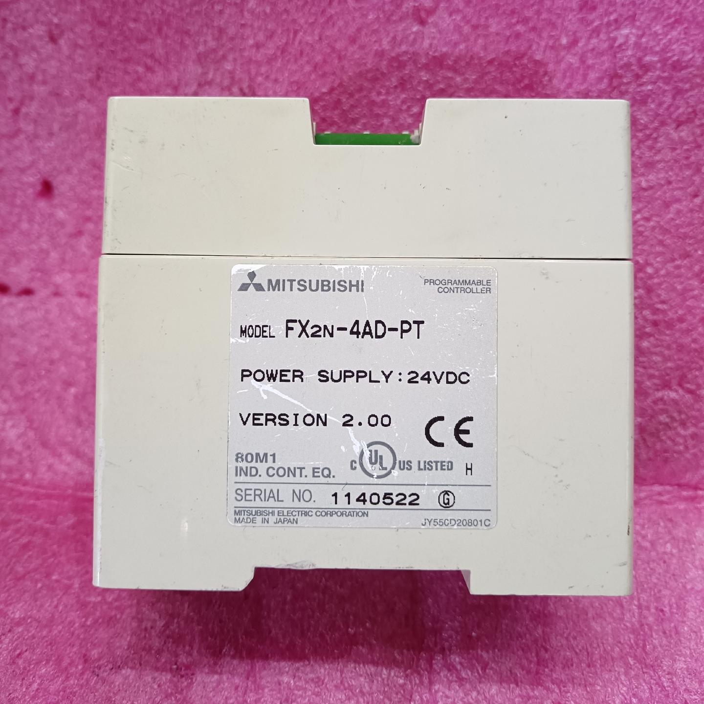 MITSUBISHI PLC模块 型号：FX2N-4AD