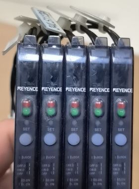 拆机KEYENCEPS-T2 光纤放大器传感器 包