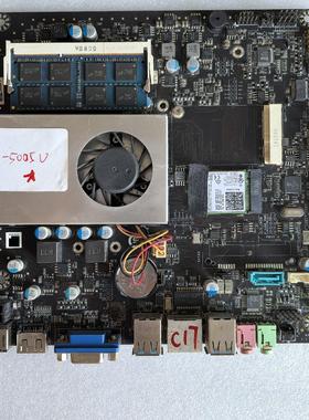 5代i3-5005U主板 LVDS+HDMI接口 主板测试功