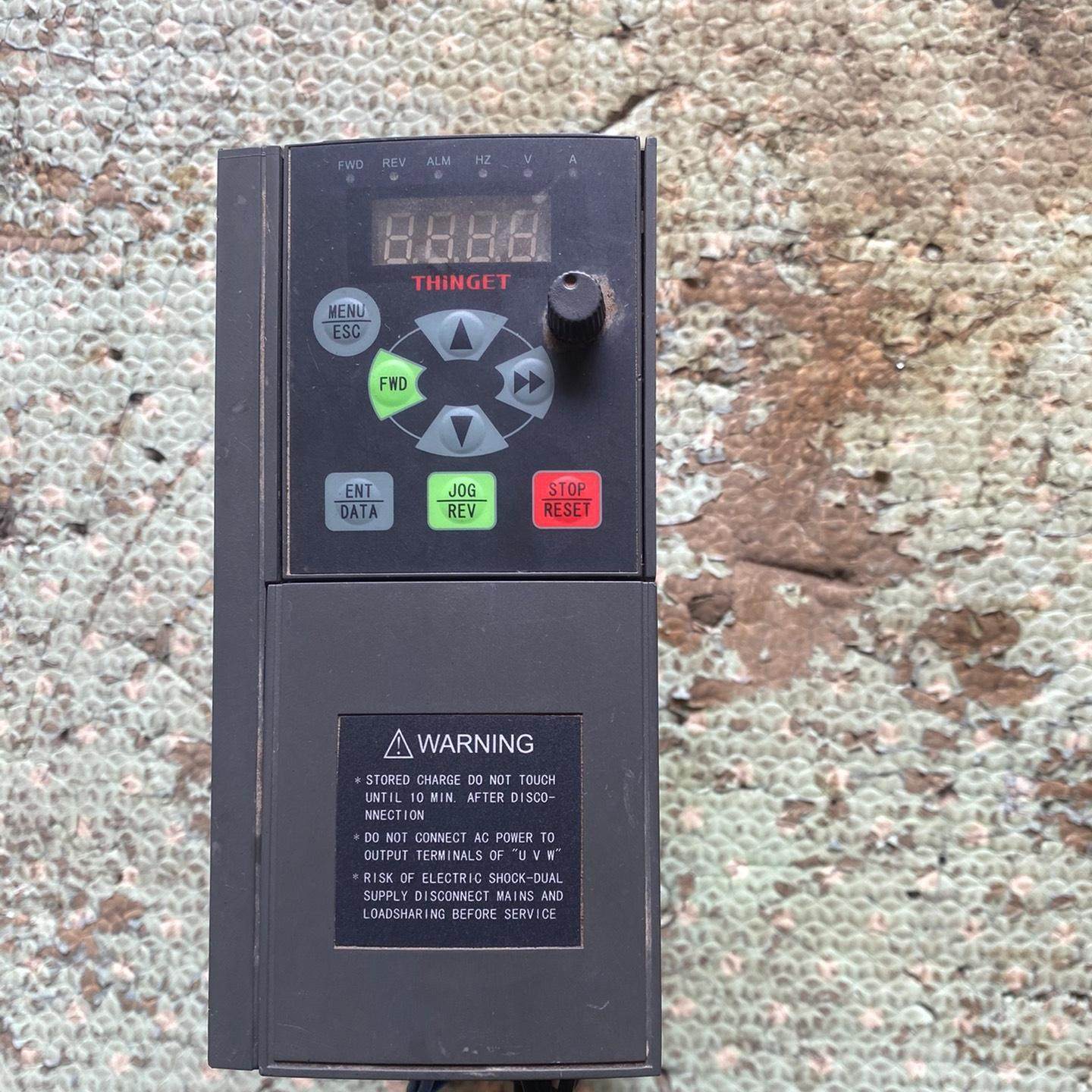 变频器VB5-41P5剪线拆机 实物图 功能正常。1.5