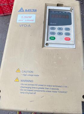 台达变频器 VFF075A43B 380V 实物拍摄 功能包