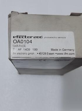 德国IFM易福门光电传感器OA0104 型号OAR-FKOA