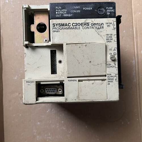 PLC    C200HS-CPU21-E 拆机 实