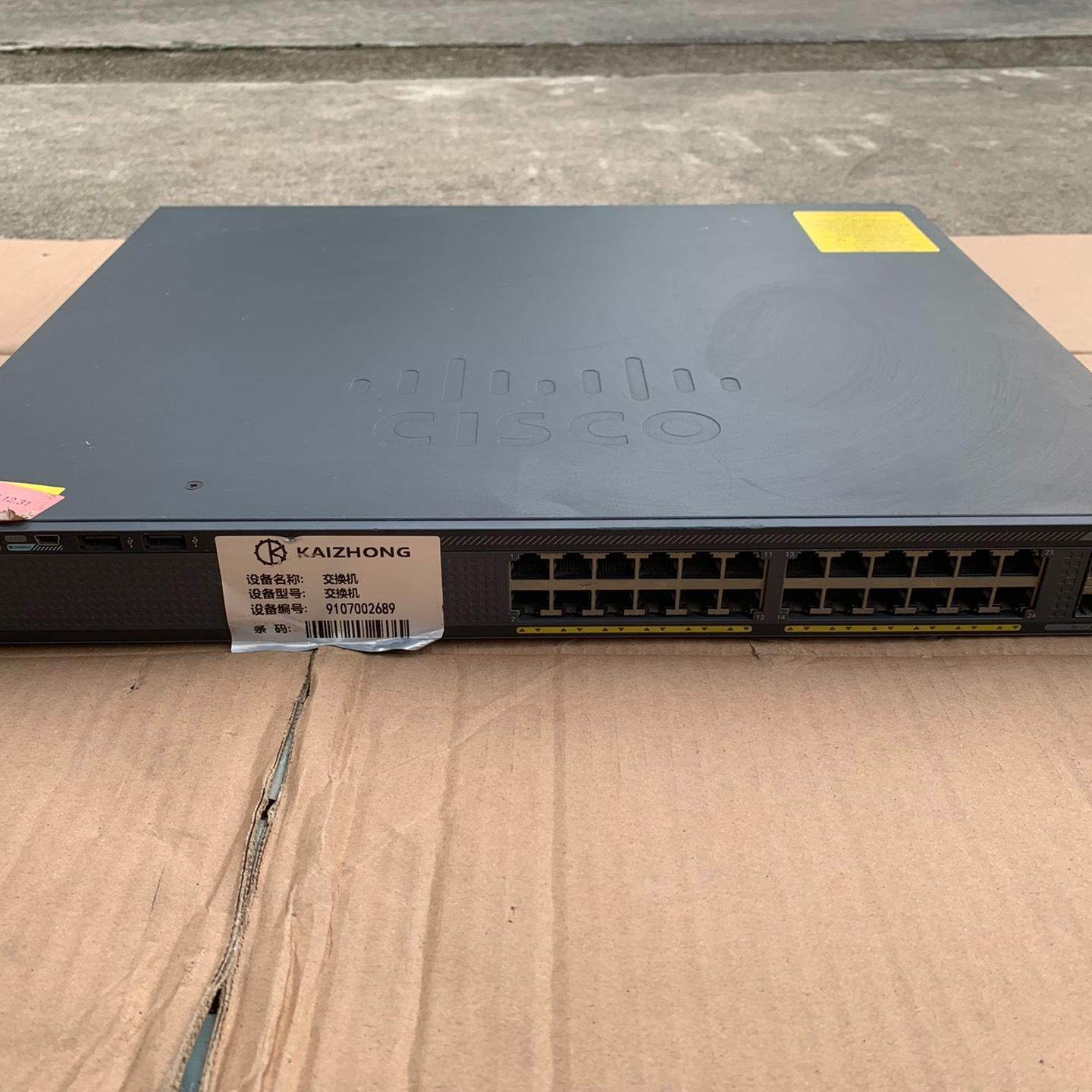 Cisco WS-C2960X-24PS-L 24口千兆
