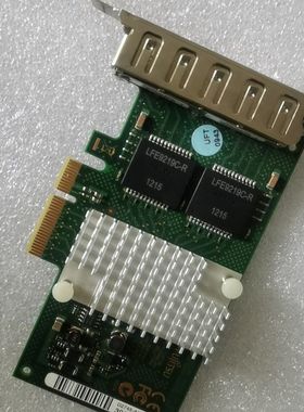 通 E1G44H I340-T4四口千兆网卡8258