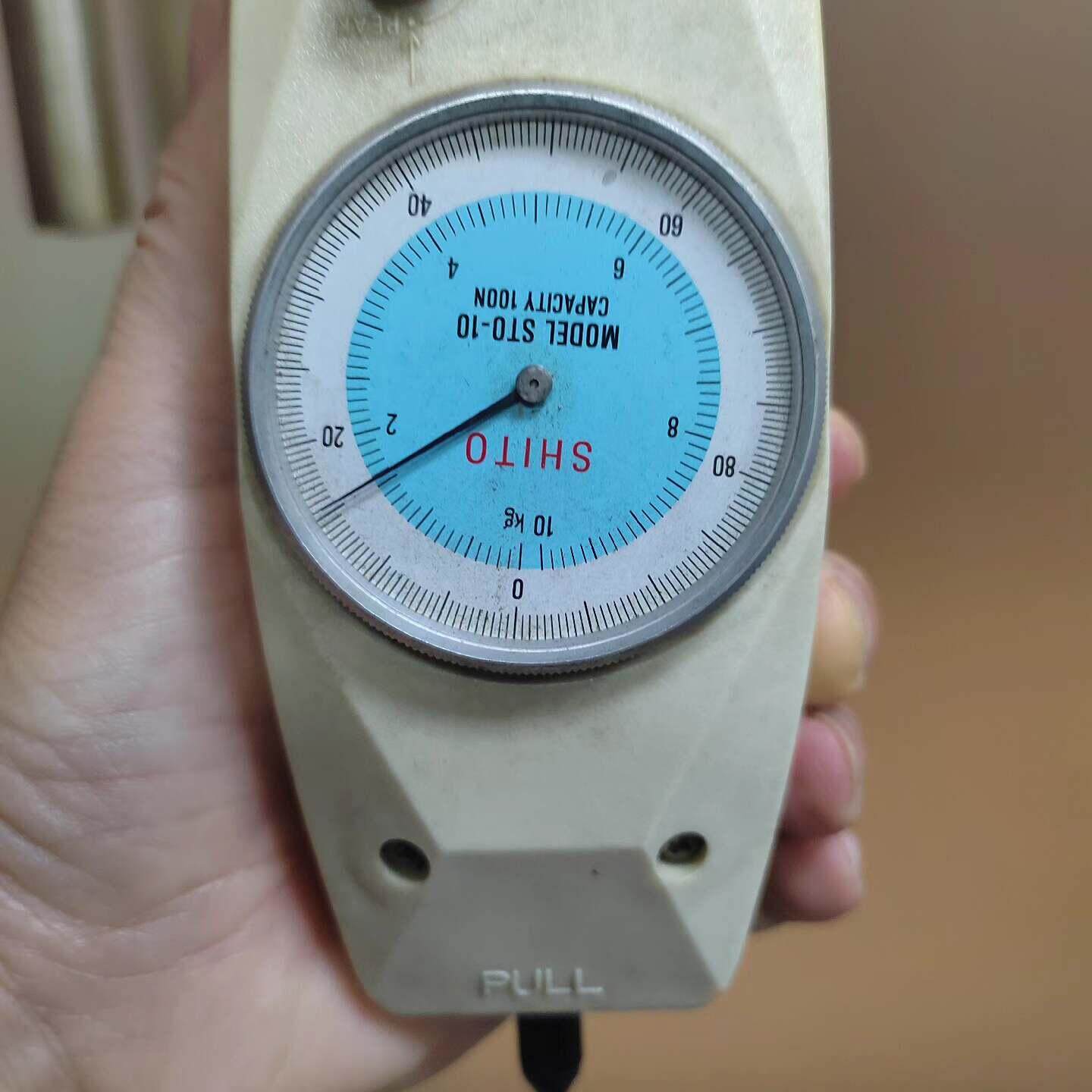 指针式推拉力计SHITO西图STO-10推拉力弹力压力测试仪