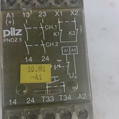 拆机件pilz皮尔兹 474590   安全继电器 实物如图