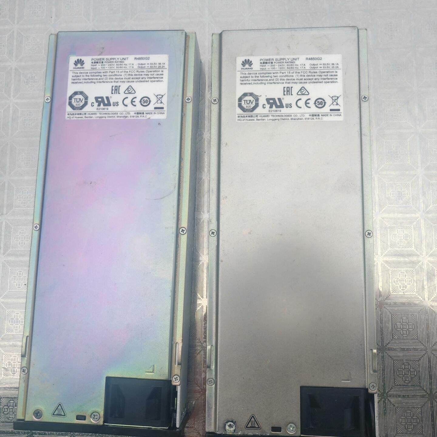 电源模块R4850G2 拆机的 2台 实物拍摄成色自己看