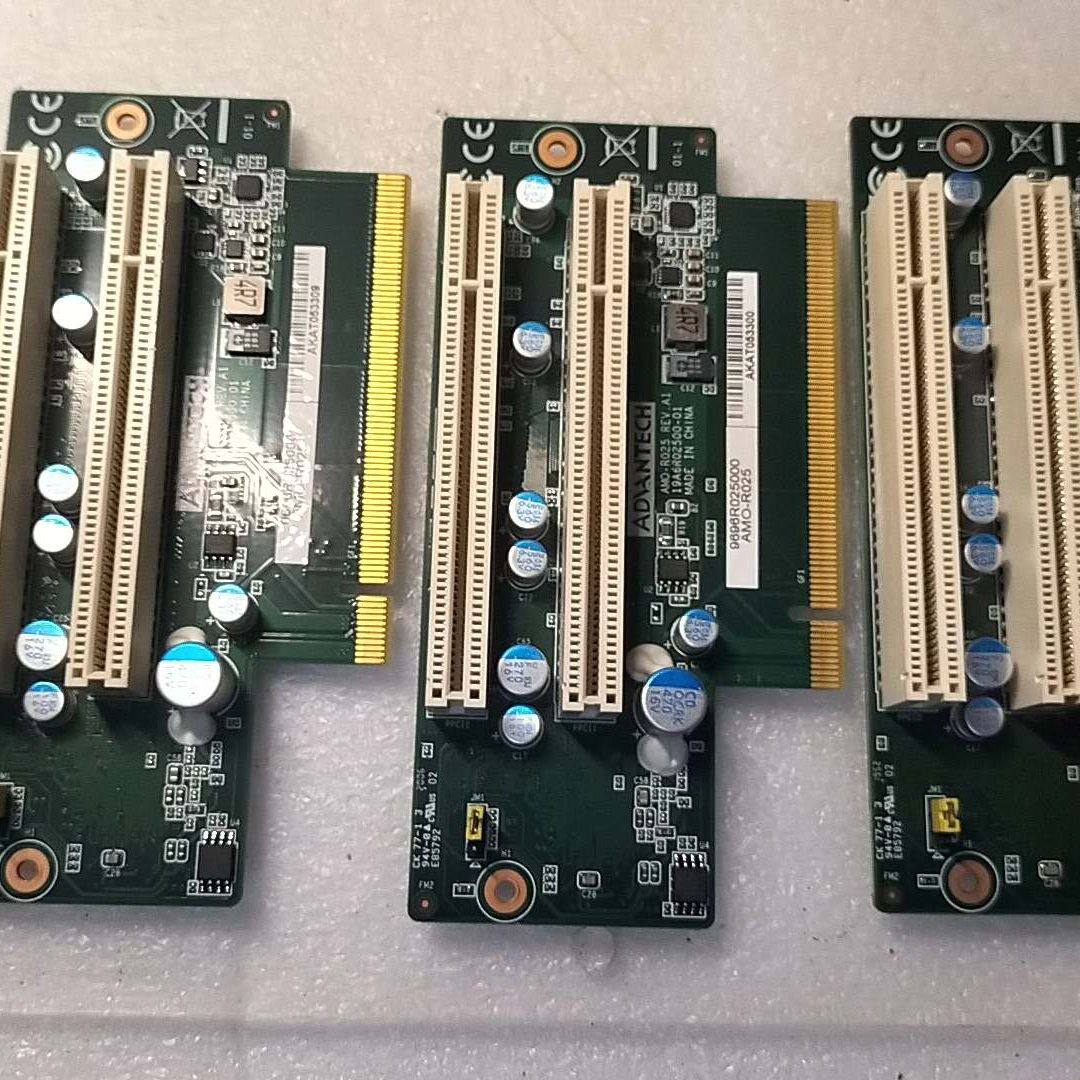 研华工控AMO-R025 REV.A1 PCIE转PCIx2
