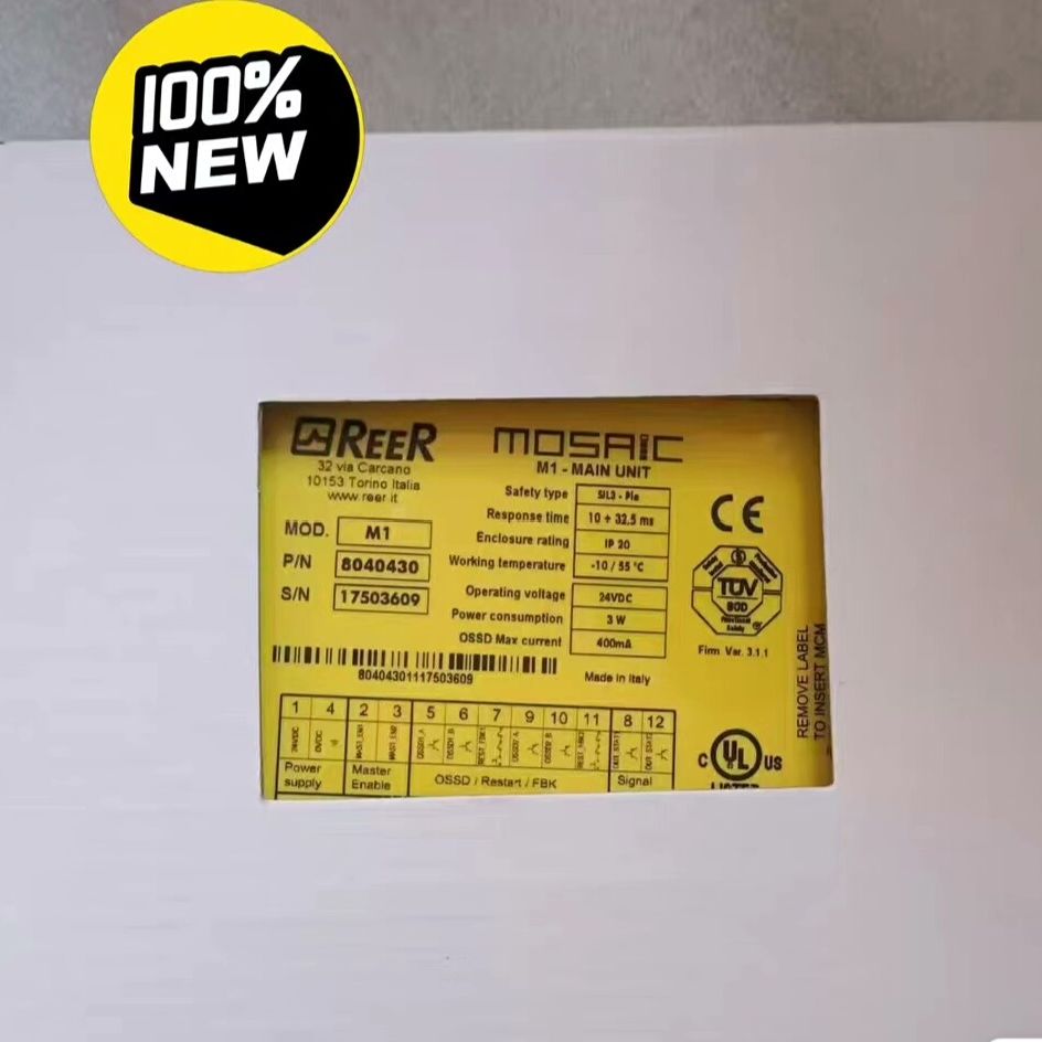 REER意大利睿奥 M1-MAIN UNIT 控制器