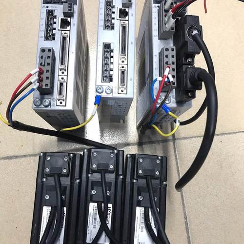 维控伺服电机套装400w VD1-040SE1G 成色如图