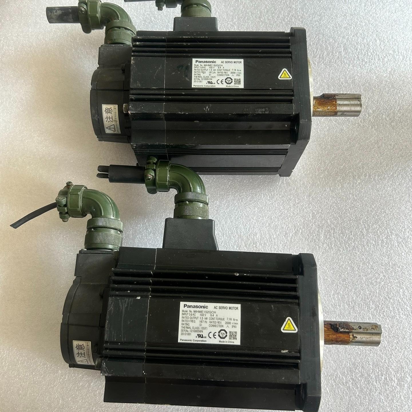 伺服电机MHME152GCH 1.5KW实物拍摄2台 功