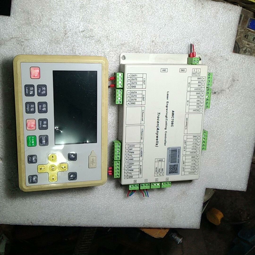 乾诚AWC708C-LlTE面板加主板一套 拆机件功能完好