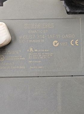 PLC模块6ES7 314-1AF11-0AB0