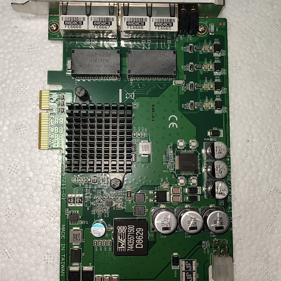 研华POE网卡+PCIE-1672E/1674E