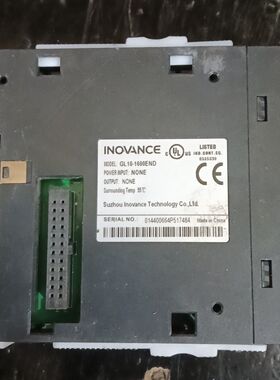 汇川PLC扩展模块GL10-1600END 拆机 功能正