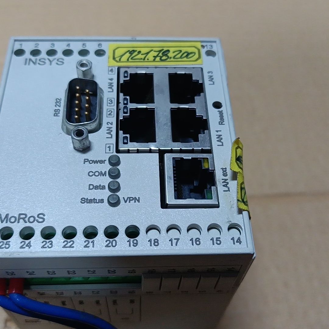 INSYS MoRoS LAN 2.1 PRO 工业交换机