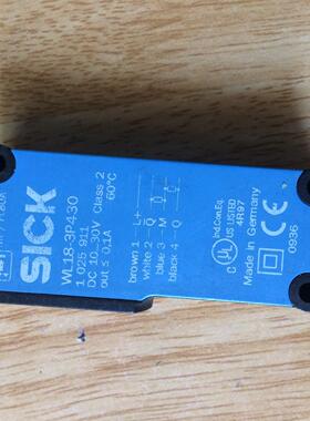 SICK 西克光电传感器型号：WL18-3P430 德国制造