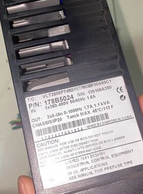 丹福斯变频器VLT 2800 178B5024拆机件