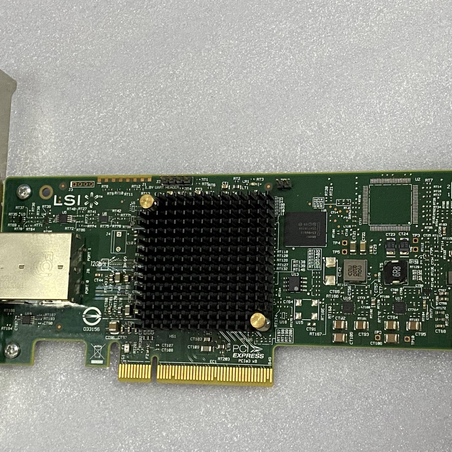 LSI SAS 9300-8e LSI00343 SAS3008 12Gb 外置HBA 直通卡