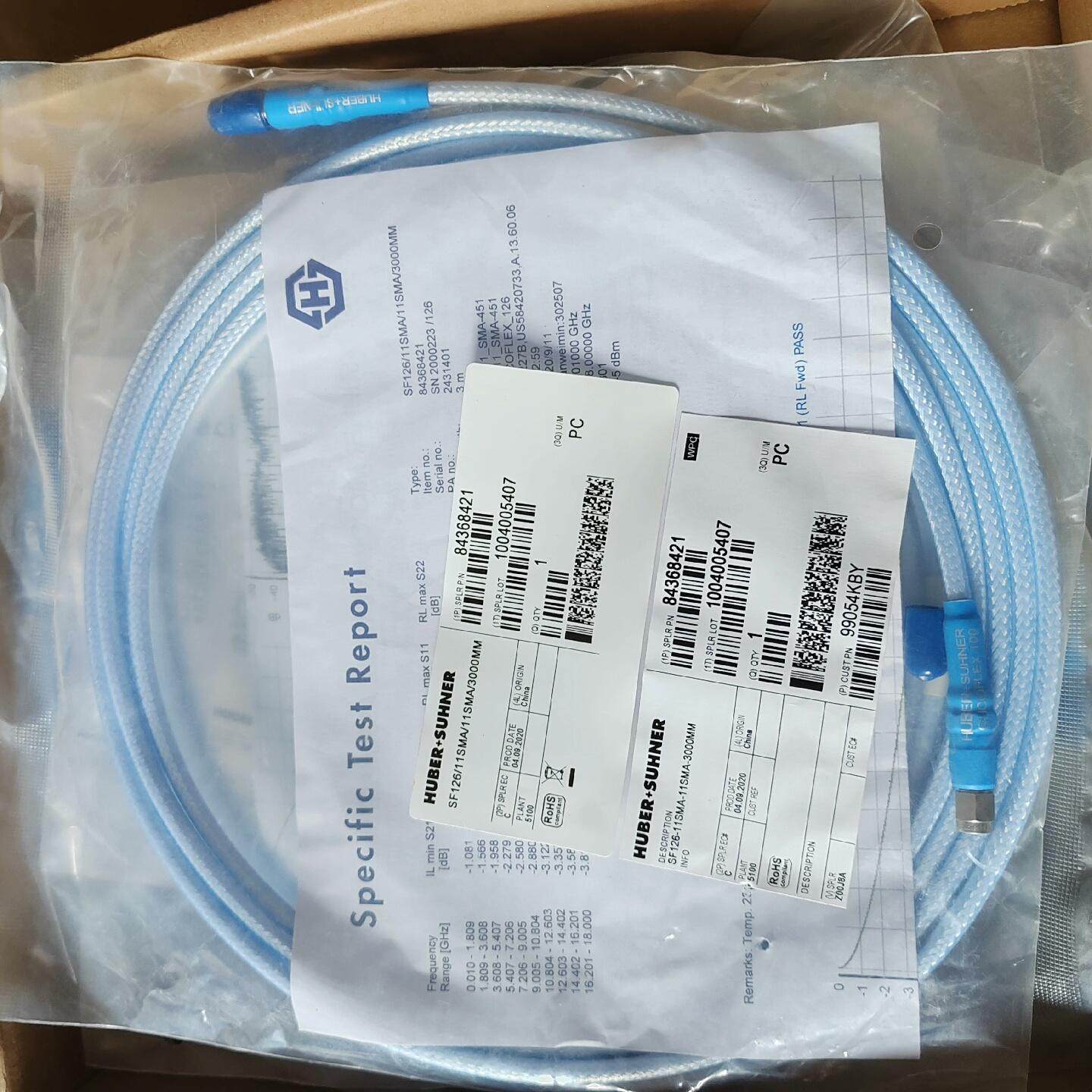 灏讯射频线SMA-SMA3米