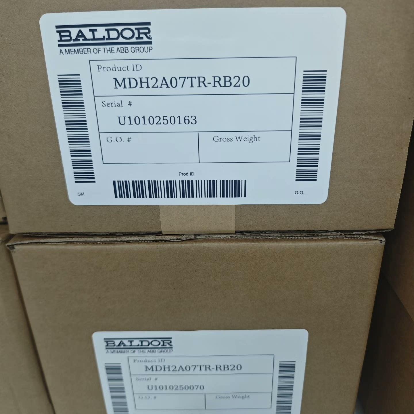 BALDOR葆德伺服驱动器MDH2A07TR-RB20