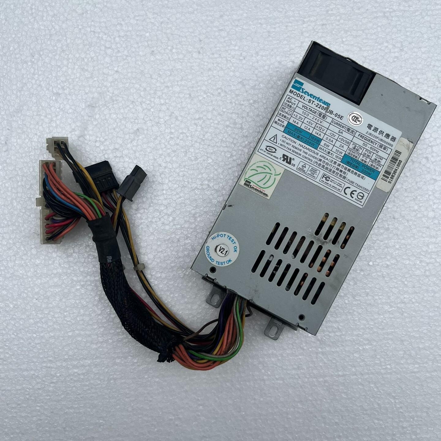 Seventeam（）1U拆机电源、型号：ST-220F