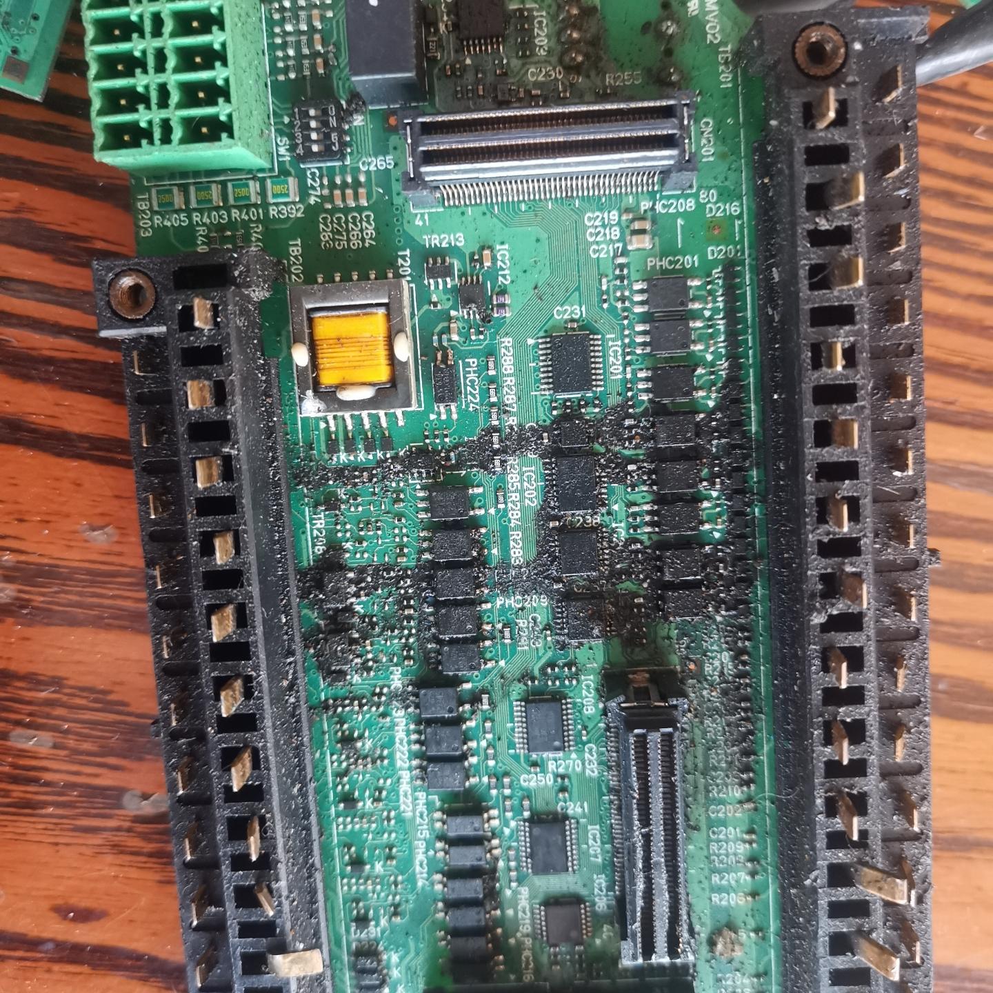 PLC CP1H-XA40DT-D一套板子成色如图