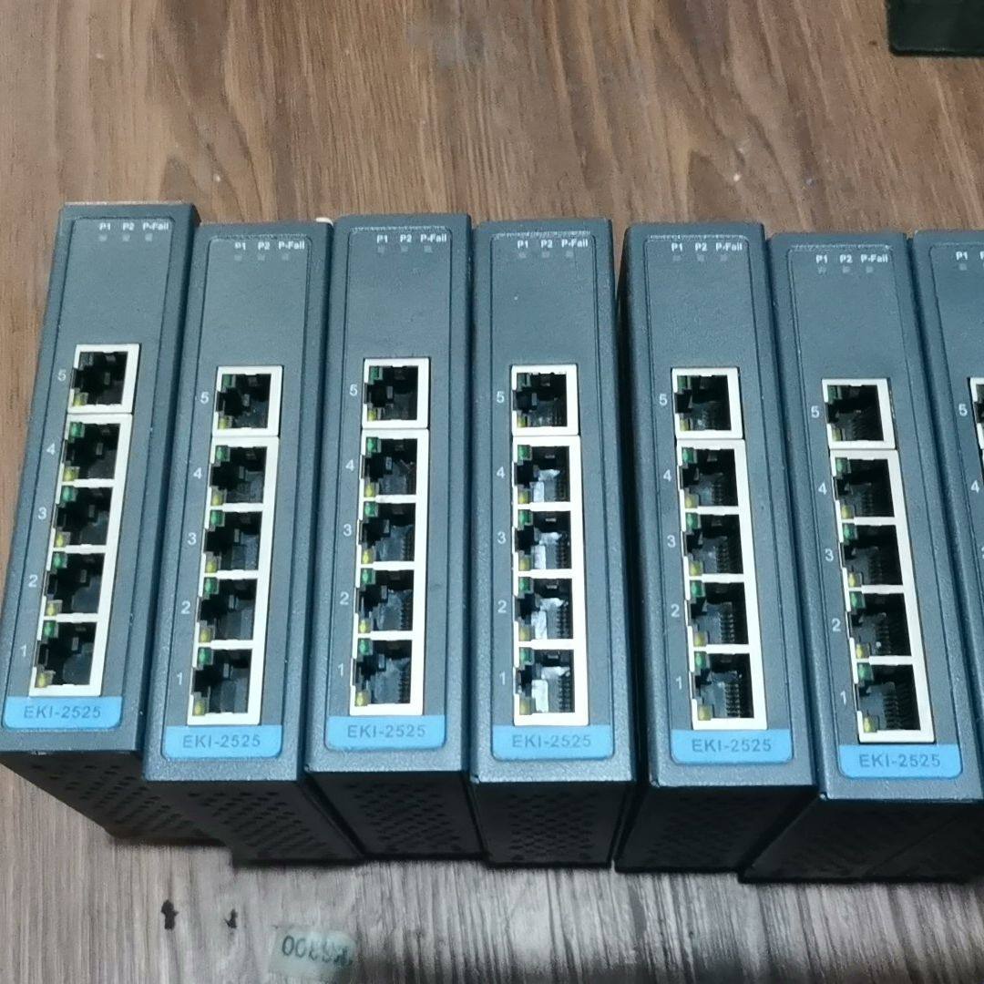 台湾研华EKI-2525-BE工业以太网络交换器交换机拆