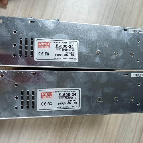 明纬开关电源S-500-24电源