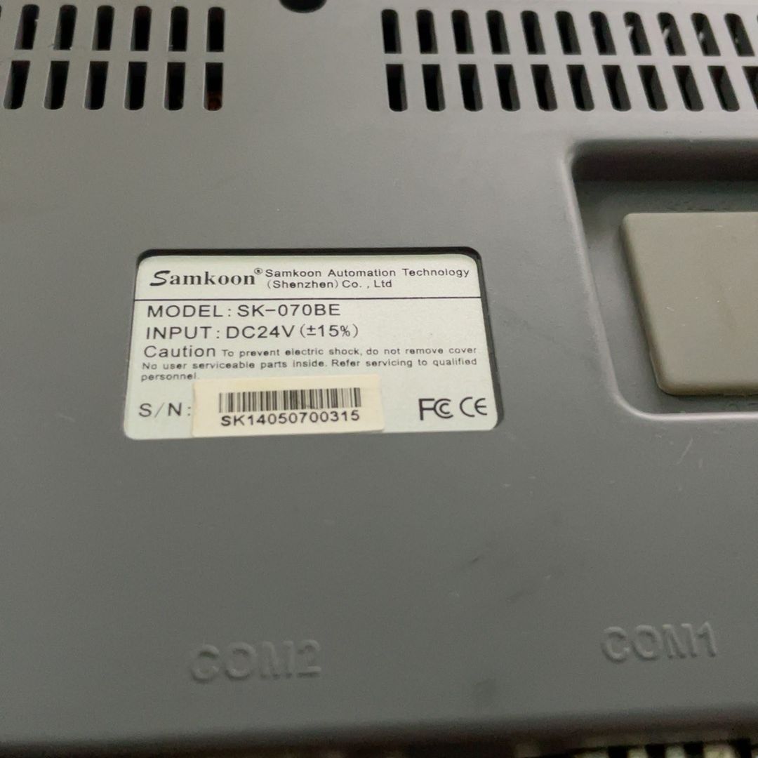 Samkoon显控触摸屏 型号：SK-070BE 输入电压D