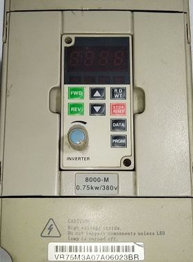 拆机三晶变频SAJ-8000M  SR75M3 380V 0