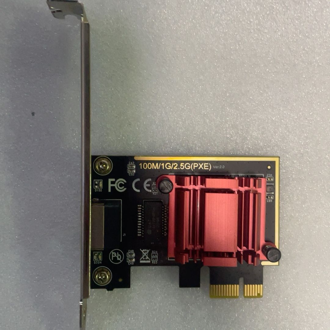 2.5g网卡 拆机卡 成色新 图片实物拍摄 支持无盘启动 有