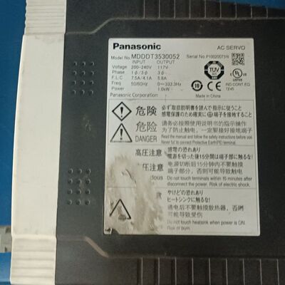 伺服驱动器MDDDT3530052 实拍图 功能包好