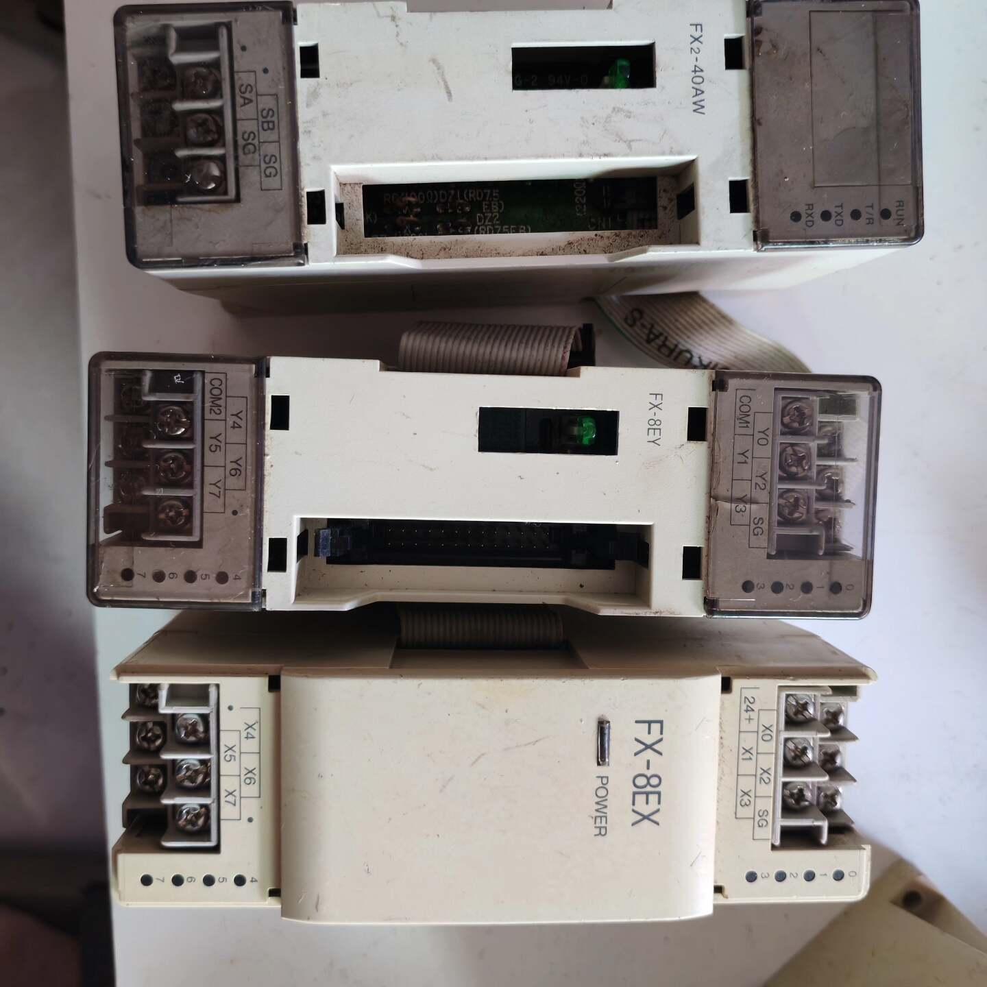 PLC模块 型号FX-8EX、FX-8EYT、FX2-4