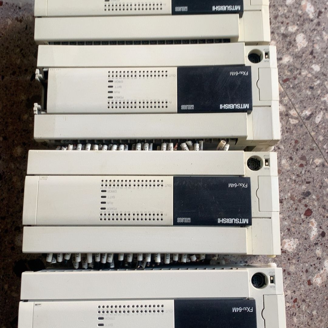 FX3U-64MR/ES-A拆机成色看实图.功能包好.非