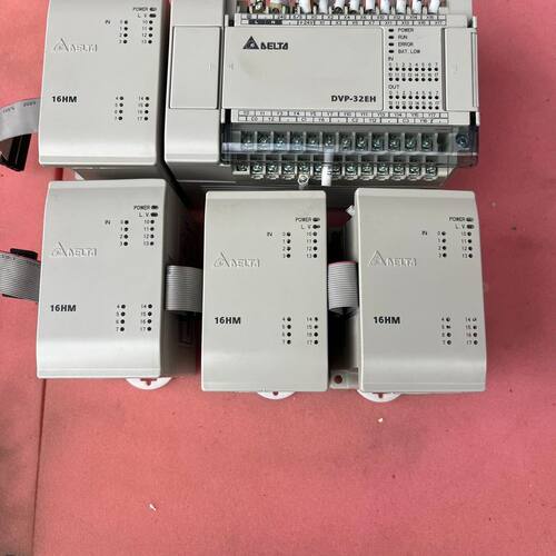 拆机台达PLC   DVP32EH00R2 扩展模块DVP1