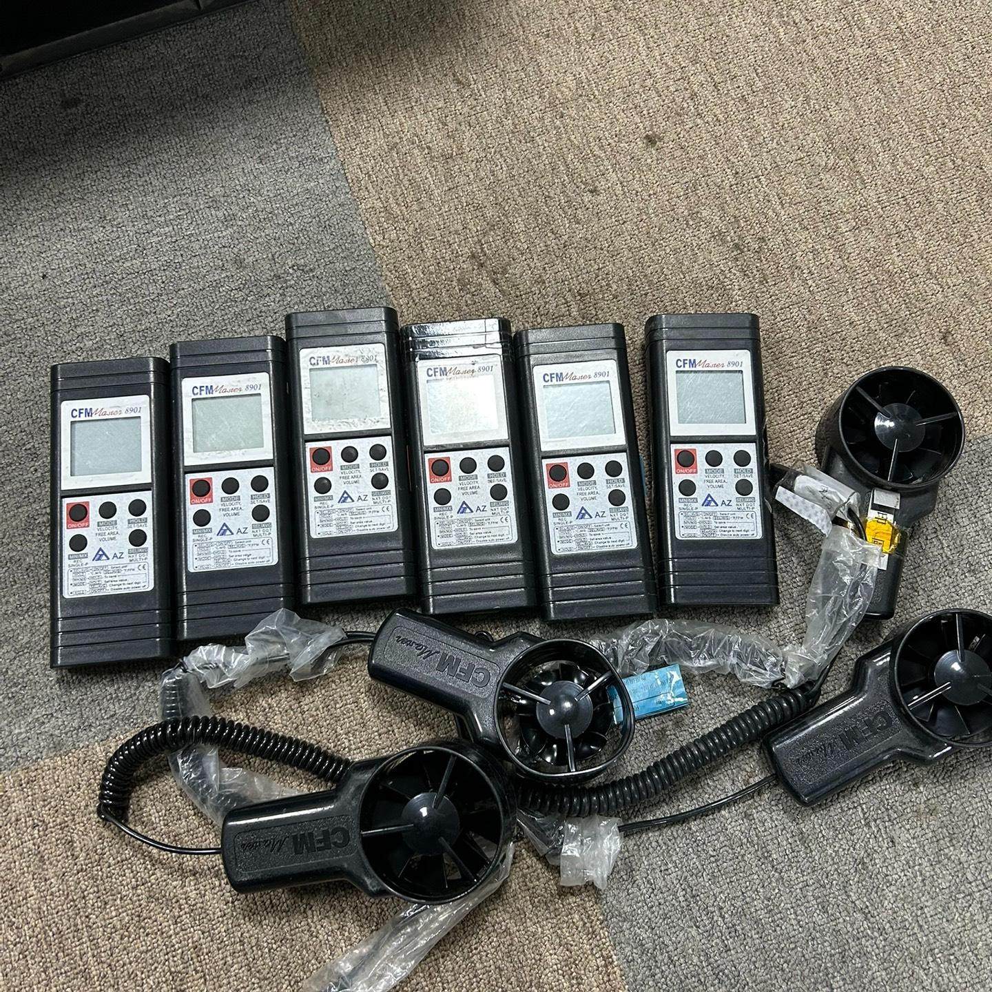 台湾衡欣AZ8901手持式数字风速仪6只 风扇4只 打包￥3