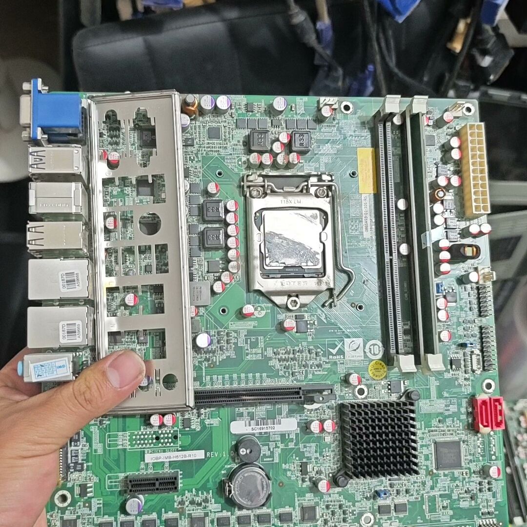威强IOBP-IMB-H612B-R10 工控主板如图实物拍
