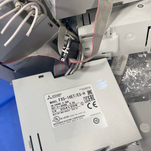 PLC FX5-16ET/ES-H 高速模块 拆机