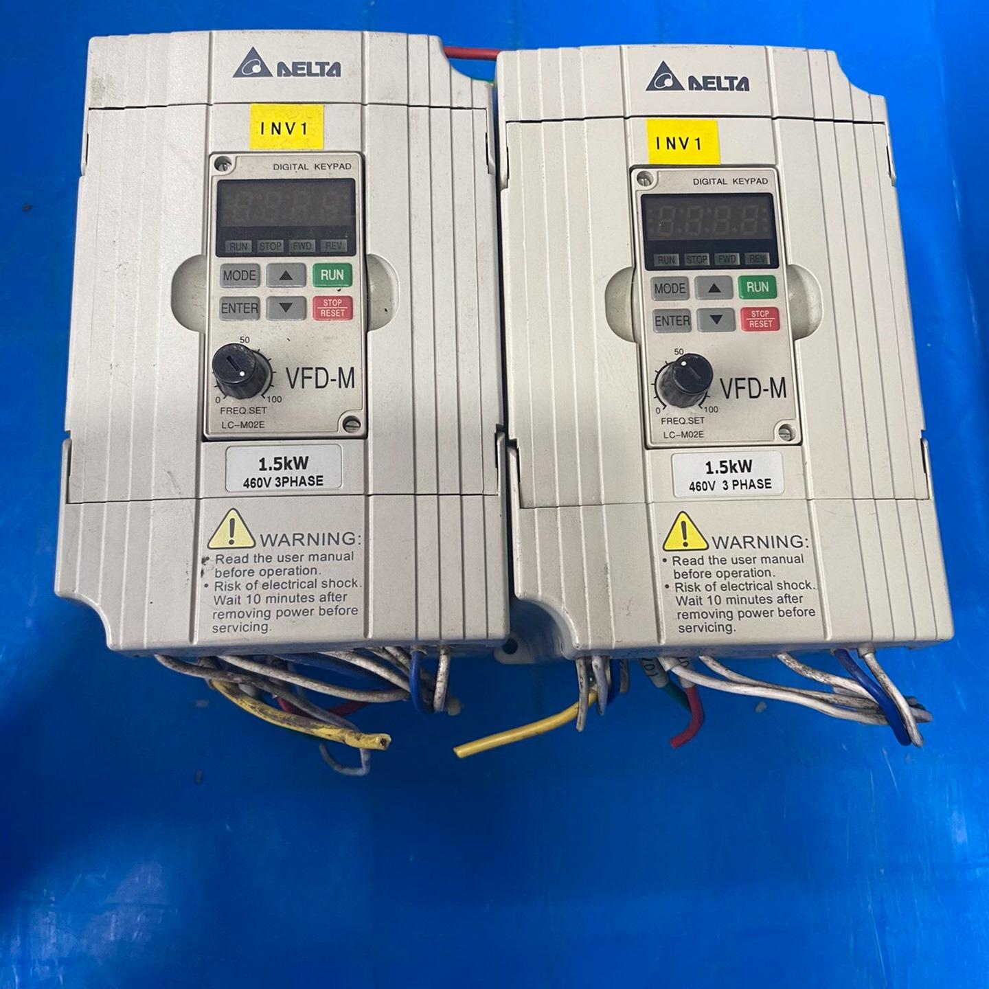 台达变频器 型号VFD015M43B 实物拍摄 功能正常 不