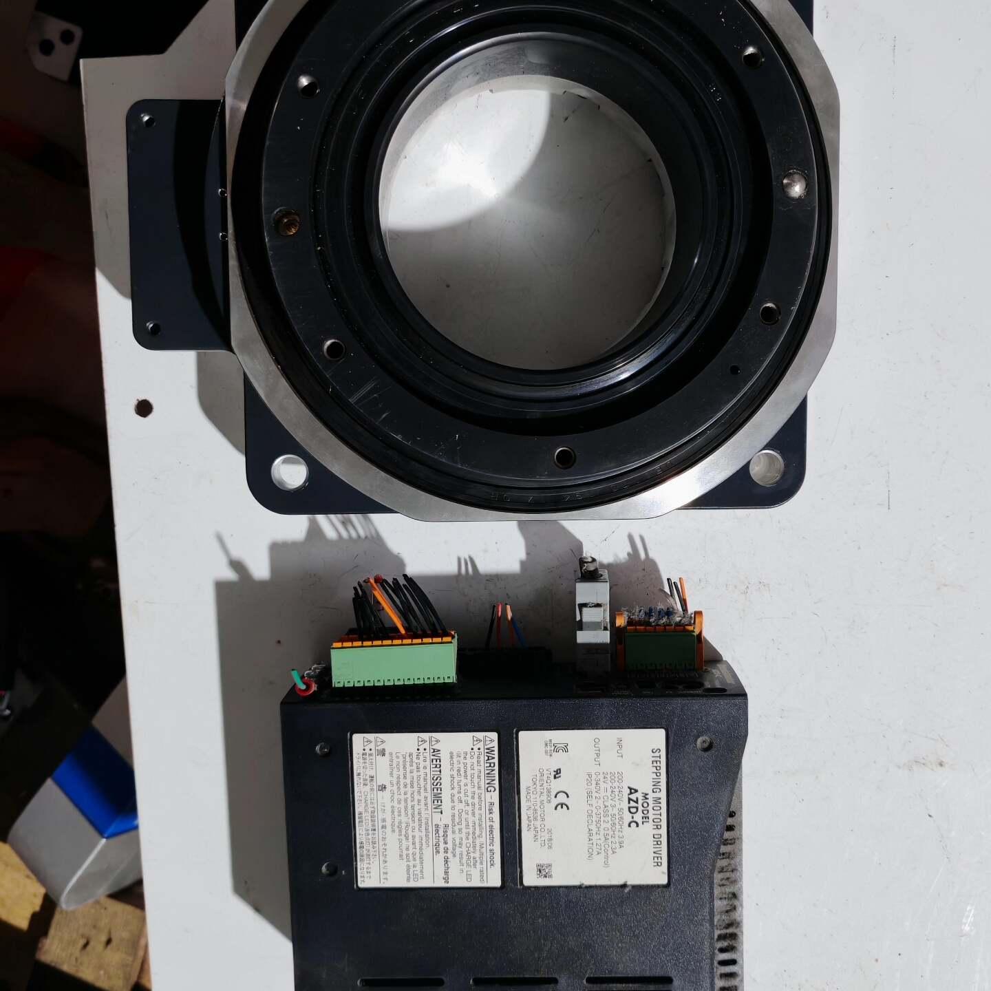 日本东方马达DGM200R-ARAC中空旋转平台 带驱动器A