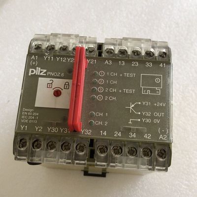 德国皮尔兹 pilz PNOZ 6安全继电器474899