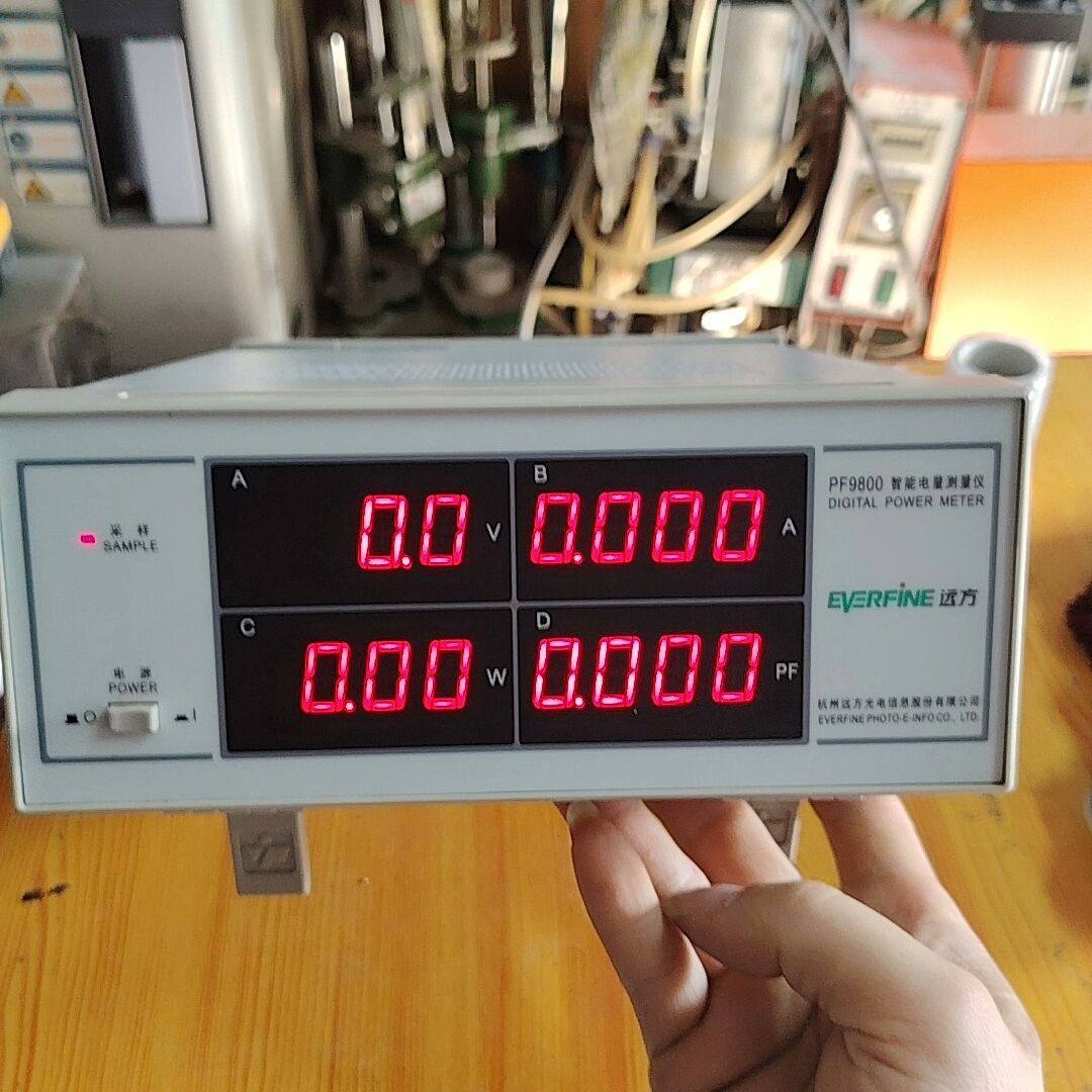九成新远方PF9800智能电量测试仪 功能正常 配电源线 包