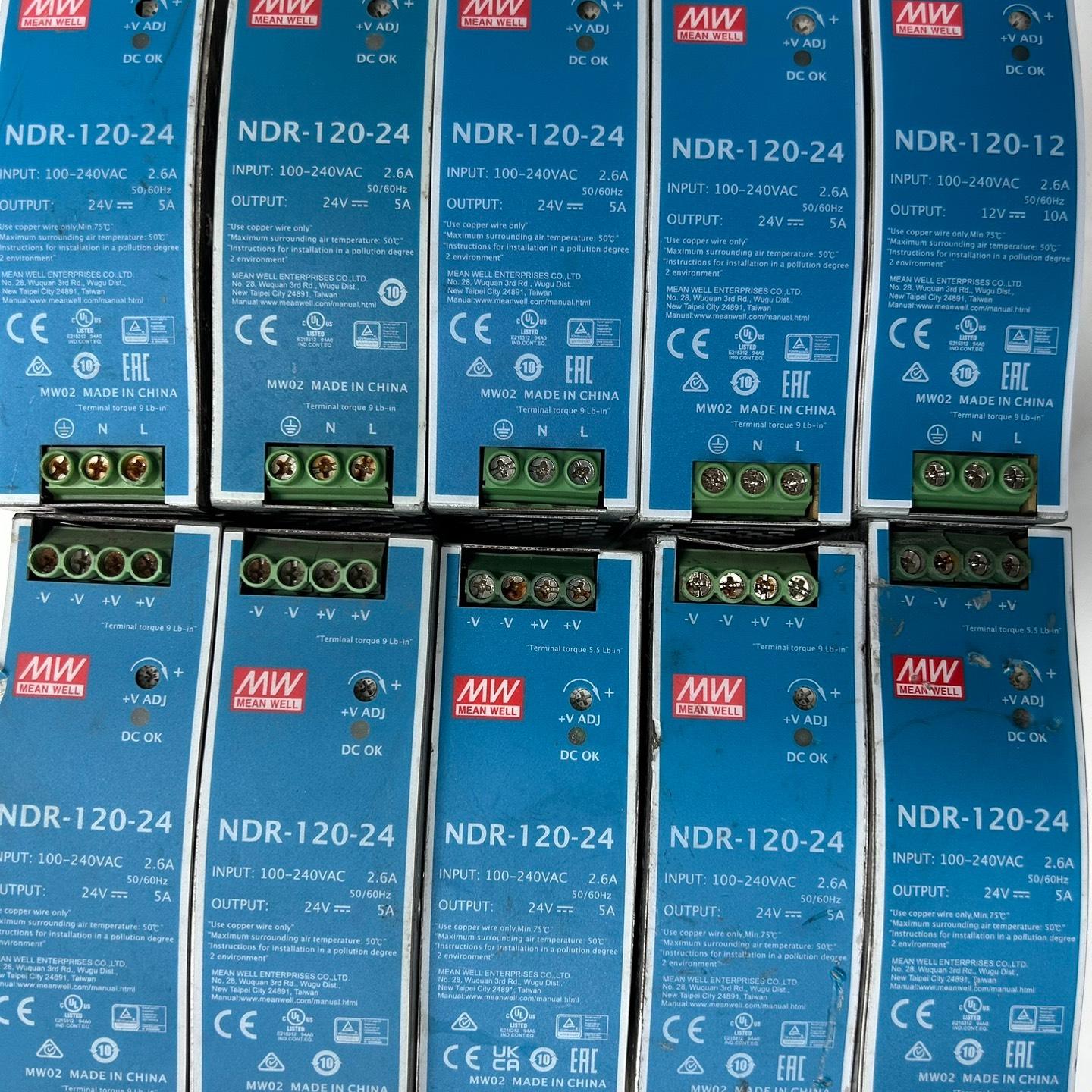 明纬电源NDR-120-24