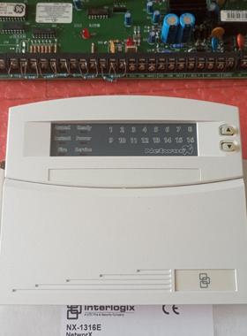 通用interlogix报警主机NX-1316E键盘 GE报